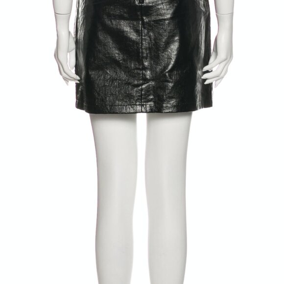 Sessun Mini Skirt, Sz M, Black - Picture 3 of 3
